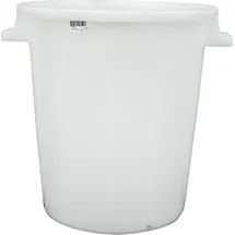 Proregal Kunststoffbehälter 100 l 1-tlg. Weiß