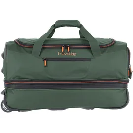 Travelite Basics 2-Rollen Cabin S 55 cm / 51-64 l dunkelgrün