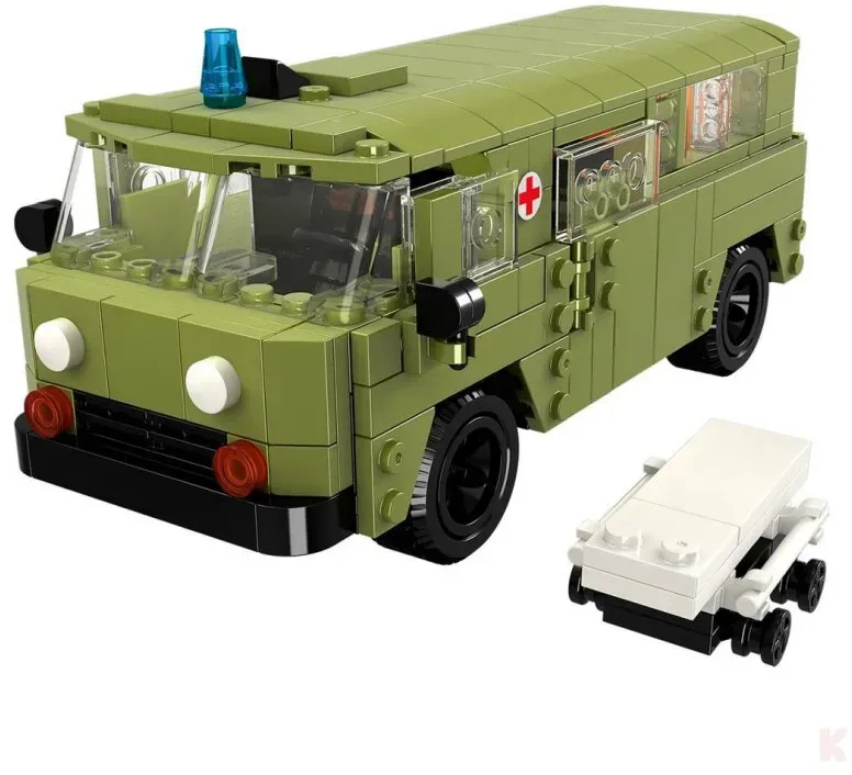 Gamedealer XO001 UAZ 452 Buchanka Russischer Militär Kleinbus