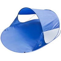 Automatik Strandmuschel XXL Pop-Up  Strandzelt Sonnenschutz Windschutz UV-Schutz