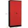 Proregal BEE Aktenschrank 195x92x60 cm Rot-Schwarz