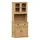 vidaXL Highboard VIGO 78 x 175 x 40 cm Braun
