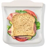 Oxo Good Grips wiederverwendbarer Silikonbeutel – Sandwich-Beutel (828 ml) – Hafer