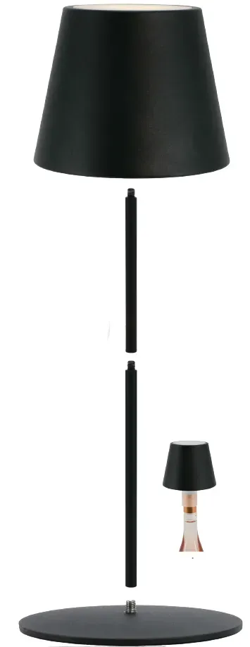 Lampe D12H36cm mit Touch