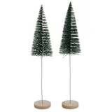 Boltze Deko Baum Bäumchen Dekoaufsteller grün 40 cm