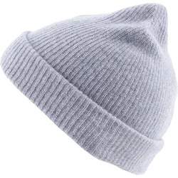 Wintermütze Berkeley Rip Strickmütze Beanie Mütze Wollmütze Unisex 100% Kaschmir grau No Size