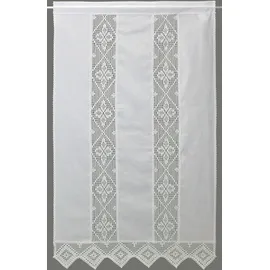HOSSNER - ART OF HOME DECO Gardine "Achental" Gr. 1, weiß, B:90cm H:150cm, Baumwolle, HOSSNER - ART OF HOME DECO, Gardinen, Gardine