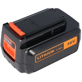 AccuCell Akku passend für Black & Decker BL2036, BL2036L, CLM3820L1/L2, GLC3630L, GLC3630L/L20, GTC3655L, GTC3655L/L20, GWC3600L, GWC3600L/L20 36 Volt 2000mAh