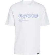 adidas Motorsport Linear Graphic T-Shirt Herren weiß L