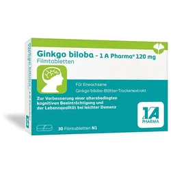 1 A Pharma Ginkgo biloba 120 mg 30 St