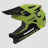 CRATONI Madcat MIPS - Fahrradhelm - -M 49-56 cm lime-black matt