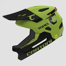 CRATONI Madcat MIPS - Fahrradhelm - -M 49-56 cm lime-black matt