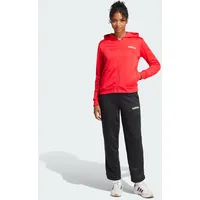 Adidas Damen ESSENTIALS LINEAR TRACKSUIT, Pure Ruby, XXS