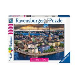 Ravensburger Puzzle Puzzle 1000 Teile Stockholm, Schweden, Puzzleteile