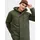 JACK & JONES 12278782_1927_S, Anorak, Uni, Erwachsener, Reißverschluss, Polyester, grün - Grün - S
