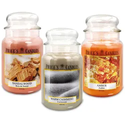 Prices Candles Apothekerglas - Warm & Würzig (3er Set)