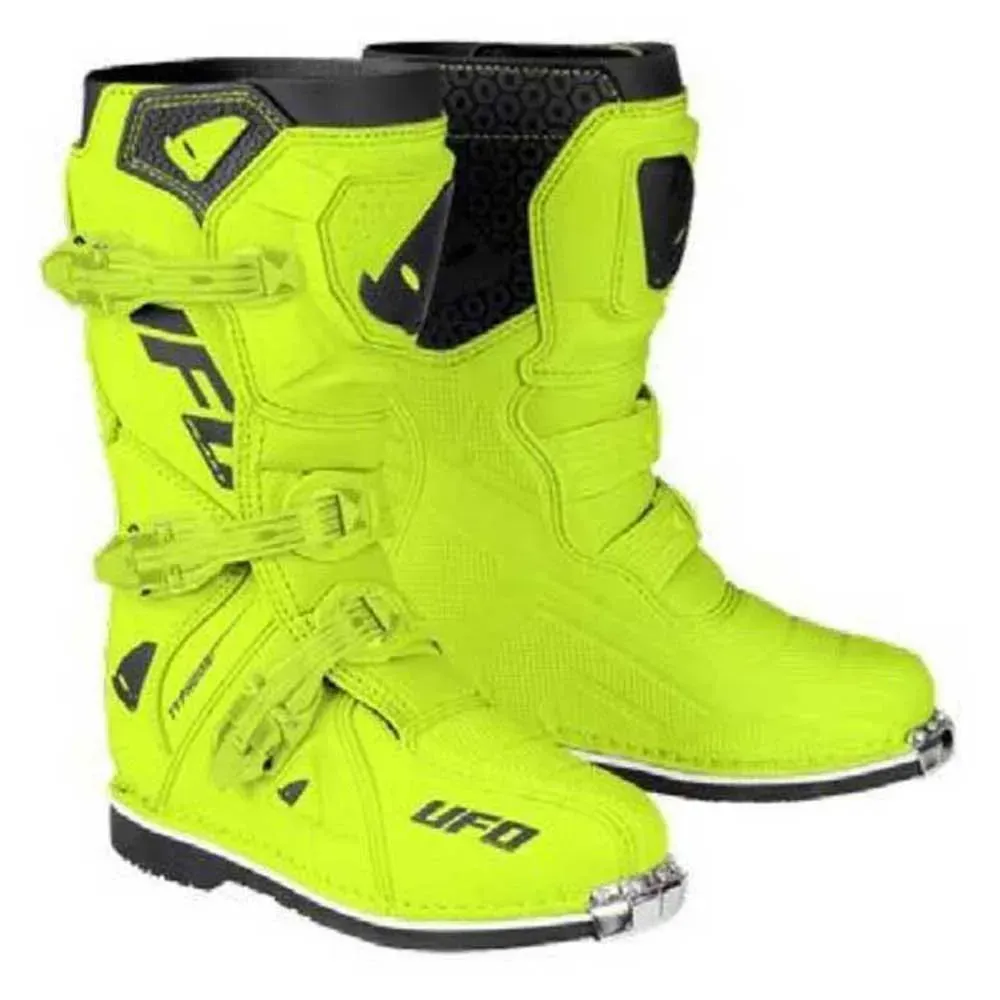 Ufo Typhoon Offroad-stiefel - Neon Yellow / Black - EU 38