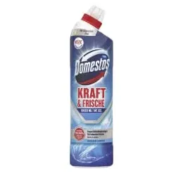 Domestos WC-Reiniger Kraft & Frische Gel, Ozean Fresh 68795589 , 750 ml - Flasche