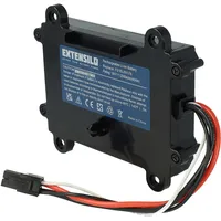 EXTENSILO Akku 2500mAh für Bosch Indego 350, 400, M 700, M+ 700, S+ 350, S+ 400