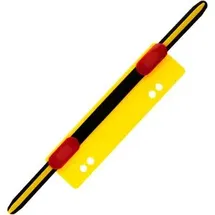 HASenPfeil ® 1 Heftstreifen für 500 Blatt gelb Kunststoff, 20 St.