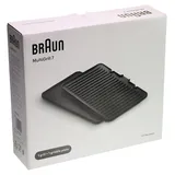 Braun AS00006344 BRSK003 Grill- und Pfannenplatten für MultiGrill 7 CG7044, CG7020, Kontaktgrill