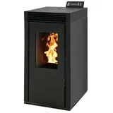 Pelletofen Marina 8  (7,4 kW, Raumheizvermögen: 250 m3, 0,8 kg/h - 1,7 kg/h, Farbe Verkleidung: Schwarz)