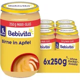 Bebivita Früchte Birne in Apfel 6 x 250 g