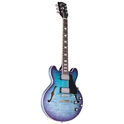 Gibson Spielzeug-Musikinstrument, ES-339 Figured Blueberry Burst – Halbakustik Gitarre