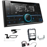 Kenwood 2-DIN Autoradio Bluetooth DAB+ für MINI Cabriolet ab 2009 schwarz