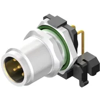 Weidmüller 2423660000 Sensor-/Aktor-Einbausteckverbinder M12 Stecker, Einbau horizontal Polzahl: 4