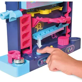 TOMY Games Screwball Scramble Level Up - der Schwerkraft trotzende vertikale Hindernisbahn Murmelbahn - Logik und Hand-Augen-Koordination Puzzle Br...