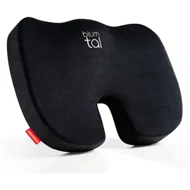 Blumtal Sitzkissen Ergonomisches 40 x 40 cm Schwarz