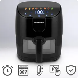 Berdsen Heißluftfritteuse 4L Bd-658 schwarz
