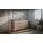 Finori Sideboard Denver 160 x 88 x 40 cm Braun/Grau
