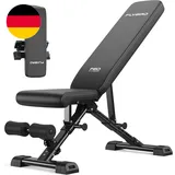 FLYBIRD Multifunktionale Hantelbank, Verstellbare Profi-Trainingsbank Mit 363 Kg