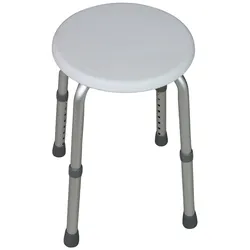 Duschhocker SANOTECHNIK, weiß, B:42cm H:32cm T:42cm, Duschhocker