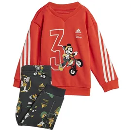 Adidas Disney Mickey Mouse Joggers Set Bright Red / Off White / Semi Spark 92