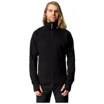 Houdini Power Kapuzenfleece - Trueblack / Trueblack - M