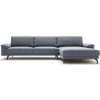 hülsta sofa Ecksofa hs.450 blau|grau 294 cm x 95 cm x 178 cm