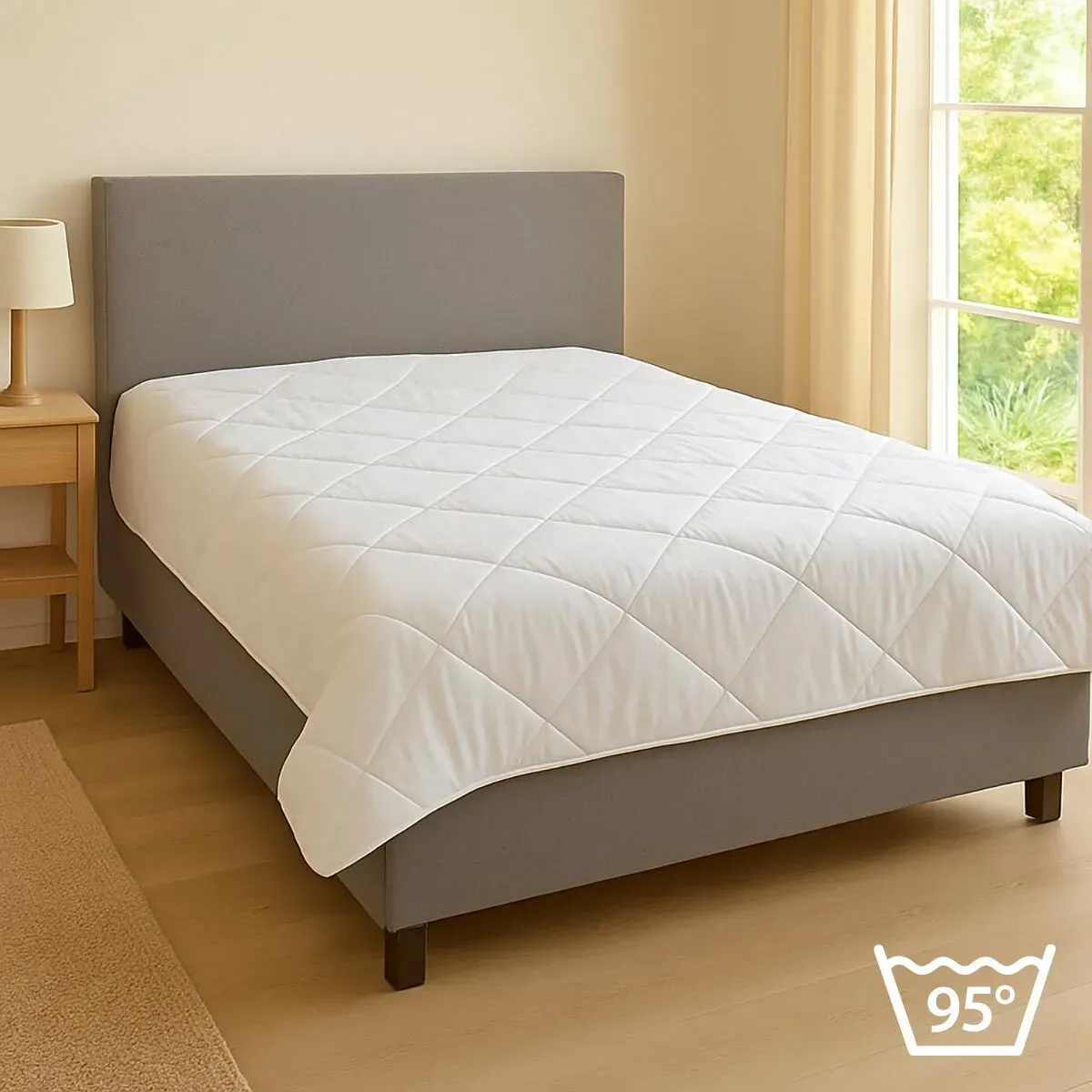 Allergovita Faserdecke leicht kochfest, Füllung: 100% Faser 240x220 cm