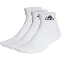 Adidas Thin and Light Ankle Socken 3 Paar White / Black 43-45