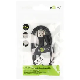 AccuCell USB-C 0,5 m Schwarz