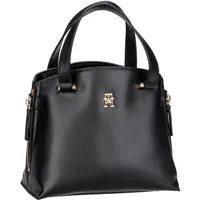 Tommy Hilfiger Handtasche TH Modern Mini Tote SP24 Black Schwarz Damen