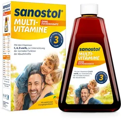 sanostol MULTIVITAMINE 460 ml Saft