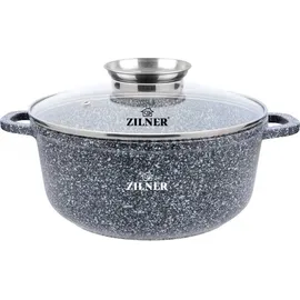 ZILNER Marmor Kochtopf 6,8 L 28 cm rund