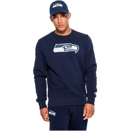 New Era Sweatshirt Blau S