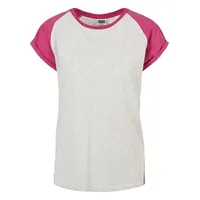 URBAN CLASSICS Damen Tb1913 Ladies Contrast Raglan Tee T-Shirt,