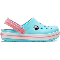 CROCS Kinder Clogs Crocband Clog K, Ice Blue/White, 4B