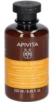 Apivita Keratin Repair Shampooing Nourrissant & Réparateur Miel Kératine Végétale 250 ml