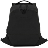 Piquadro Titi Expandable Backpack Black